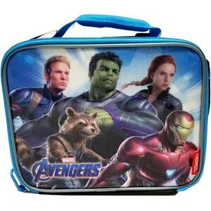 Thermos Marvel Avengers 9.75 x 7.5 x 3 inches Insulated Lunch Bag Container  NWT